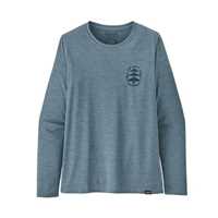 Maglie - Light plume grey - Donna - T-Shirt tecnica Donna Ws Long Sleeved Capilene Cool Daily Graphic Shirt  Patagonia