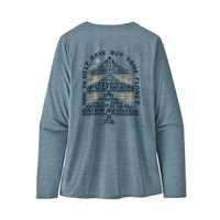 Maglie - Light plume grey - Donna - T-Shirt tecnica Donna Ws Long Sleeved Capilene Cool Daily Graphic Shirt  Patagonia