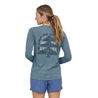 Maglie - Light plume grey - Donna - T-Shirt tecnica Donna Ws Long Sleeved Capilene Cool Daily Graphic Shirt  Patagonia