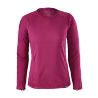 Maglie - Magenta - Donna - Maglia termica donna  Ws Cap MW Crew  Patagonia
