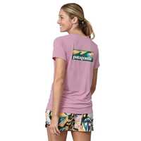 Maglie - Milkweed Mauve - Donna - T-shirt tecnica Donna Ws Capilene Cool Daily Graphic Shirt  Patagonia
