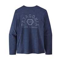 Maglie - New navy - Uomo - Maglia tecnica uomo Ms Long - Sleeved Cap Cool Daily Graphic Shirt  Patagonia