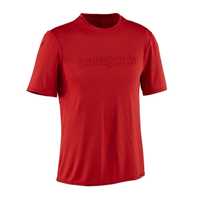 Maglie - Outline Text Logo: Fire - Uomo - T-shirt tecnica uomo Ms Capilene Daily Graphic T-Shirt  Patagonia