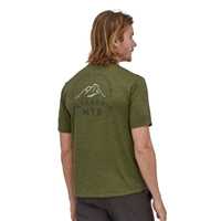 Maglie - Palo green - Uomo - T-shirt tecnica uomo Ms Cap Cool Daily Graphic Shirt  Patagonia