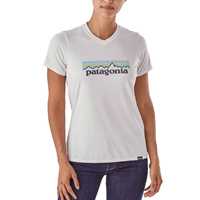 Maglie - Pastel white - Donna - T-Shirt tecnica Donna Ws Cap Daily Graphic T-Shirt  Patagonia