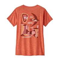 Maglie - Pimento Red - Donna - T-shirt tecnica Donna Ws Capilene Cool Daily Graphic Shirt  Patagonia