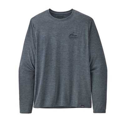 Maglie - Plume grey - Uomo - Maglia tecnica uomo Ms Long - Sleeved Cap Cool Daily Graphic Shirt  Patagonia