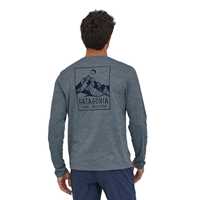 Maglie - Plume grey - Uomo - Maglia tecnica uomo Ms Long - Sleeved Cap Cool Daily Graphic Shirt  Patagonia