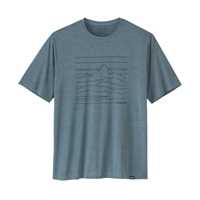 Maglie - Plume grey - Uomo - T-shirt tecnica uomo Ms Cap Cool Daily Graphic Shirt  Patagonia