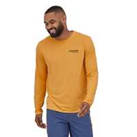 Maglie - Saffron - Uomo - Maglia tecnica uomo Ms Long - Sleeved Cap Cool Daily Graphic Shirt  Patagonia