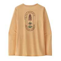 Maglie - Sandy Melon - Donna - Ws L/S Cap Cool Daily Graphic Shirt - Lands  Patagonia