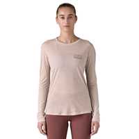 Maglie - Shroom taupe - Donna - Ws L/S Cap Cool Merino Blend Graphic Shirt  Patagonia