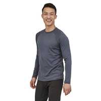 Maglie - Smolder Blue - Uomo - Baselayer uomo Ms Capilene Midweight Crew  Patagonia