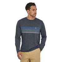 Maglie - Smolder Blue - Uomo - Ms L/S Cap Cool Daily Graphic Shirt  Patagonia