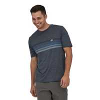 Maglie - Smolder Blue - Uomo - T-shirt tecnica uomo Ms Cap Cool Daily Graphic Shirt  Patagonia
