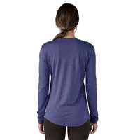 Maglie - Solstice Purple - Donna - Ws L/S Cap Cool Merino Blend Graphic Shirt  Patagonia