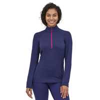 Maglie - Sound blu - Donna - Maglia tecnica donna Ws Capilene Thermal Weight Zip-Neck  Patagonia