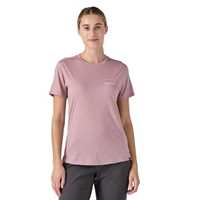 Maglie - Stormy Mauve - Donna - Ws Cap Cool Merino Blend Graphic Shirt  Patagonia