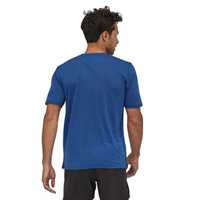 Maglie - Superior blue - Uomo - Ms Cap Cool Merino Blend Graphic Shirt  Patagonia