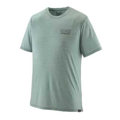 Maglie - Thermal Blue - Uomo - Ms Cap Cool Merino Blend Graphic Shirt  Patagonia