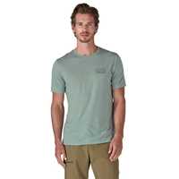 Maglie - Thermal Blue - Uomo - Ms Cap Cool Merino Blend Graphic Shirt  Patagonia