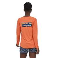 Maglie - Tigerlily orange - Donna - T-Shirt tecnica Donna Ws Long Sleeved Capilene Cool Daily Graphic Shirt  Patagonia