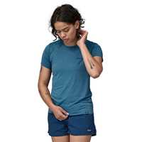 Maglie - Wavy blue - Donna - T-shirt tecnica Donna Ws Capilene Cool Daily Graphic Shirt  Patagonia