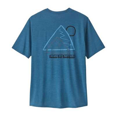 Maglie - Wavy blue - Uomo - T-shirt tecnica uomo Ms Cap Cool Daily Graphic Shirt  Patagonia