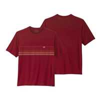 Maglie - Wax red - Uomo - T-shirt tecnica uomo Ms Cap Cool Daily Graphic Shirt  Patagonia