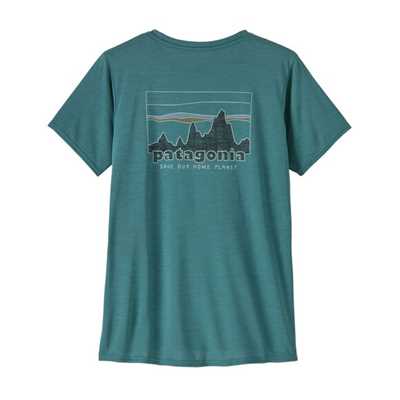Maglie - Wetland Blue - Donna - Ws Cap Cool Daily Graphic Shirt  Patagonia