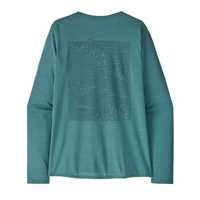 Maglie - Wetland Blue - Donna - Ws L/S Cap Cool Daily Graphic Shirt  Patagonia