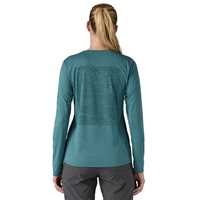 Maglie - Wetland Blue - Donna - Ws L/S Cap Cool Daily Graphic Shirt  Patagonia