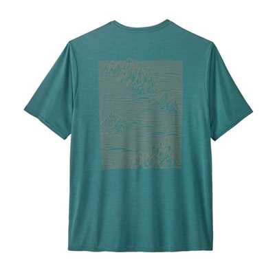 Maglie - Wetland Blue - Uomo - Ms Cap Cool Daily Graphic Shirt  Patagonia
