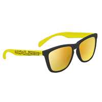 Occhiali - Nero Giallo - Unisex - Occhiali da sole lenti RW specchiate Cat. 3  Salice