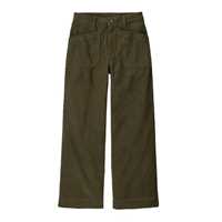 Pantaloni - Basin green - Donna - Ws Wide Leg Cord Pants  Patagonia