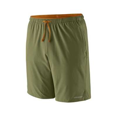 Pantaloni - Buckhorn Green - Uomo - Pantaloni corti running uomo Ms Multi Trail Shorts 8  Patagonia