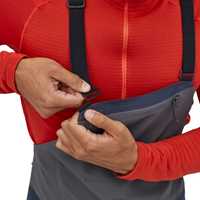 Pantaloni - Smolder Blue - Uomo - Salopette Freeride uomo Ms SnowDrifter Bibs H2No Patagonia