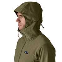Pile - Basin green - Uomo - Ms R1 TechFace Hoody  Patagonia