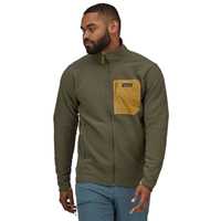 Pile - Basin green - Uomo - Pile tecnico Uomo Ms R2 TechFace Jacket  Patagonia
