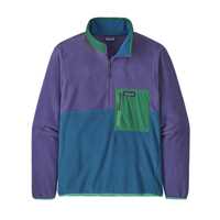 Pile - Bayou blue - Uomo - Pile vintage uomo Ms Microdini 1/2 Zip Pullover  Patagonia