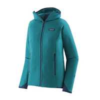 Pile - Belay Blue - Donna - Pile tecnico Donna Ws R2 TechFace Hoody  Patagonia