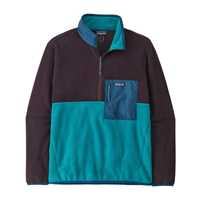 Pile - Belay Blue - Uomo - Pile vintage uomo Ms Microdini 1/2 Zip Pullover  Patagonia