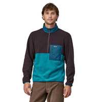 Pile - Belay Blue - Uomo - Pile vintage uomo Ms Microdini 1/2 Zip Pullover  Patagonia