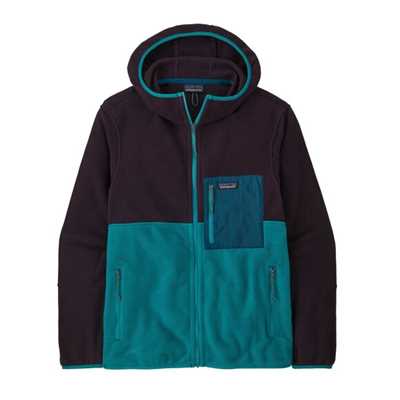 Pile - Belay Blue - Uomo - Pile vintage uomo Ms Microdini Hoody  Patagonia