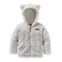 Pile - Birch White - Bambino - Pile Bambino Baby Furry Friends Hoody  Patagonia