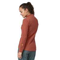 Pile - Burl Red - Donna - Ws R1 Air Zip Neck  Patagonia