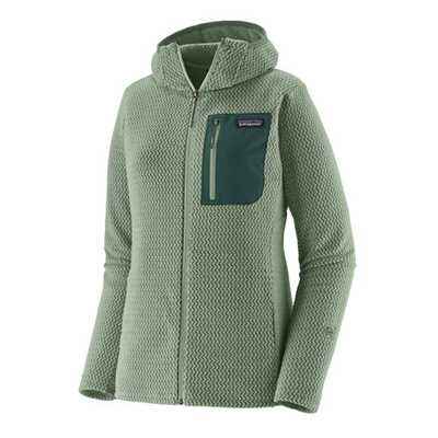 Pile - Ellwood green - Donna - Ws R1 Air Full-Zip Hoody  Patagonia