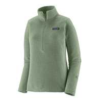 Pile - Ellwood green - Donna - Ws R1 Air Zip Neck  Patagonia