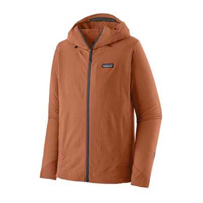 Pile - Fertile brown - Uomo - Pile/giacca tecnica uomo Ms R1 TechFace Hoody  Patagonia
