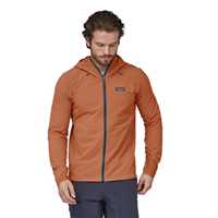 Pile - Fertile brown - Uomo - Pile/giacca tecnica uomo Ms R1 TechFace Hoody Giacca impermeabile Uomo Patagonia